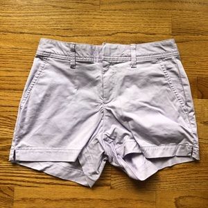 Light purple women’s city shorts